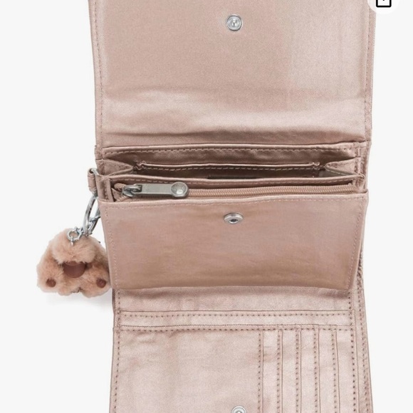 New Kipling Pixie Medium Metallic Organizer Wallet - Picture 13 of 15